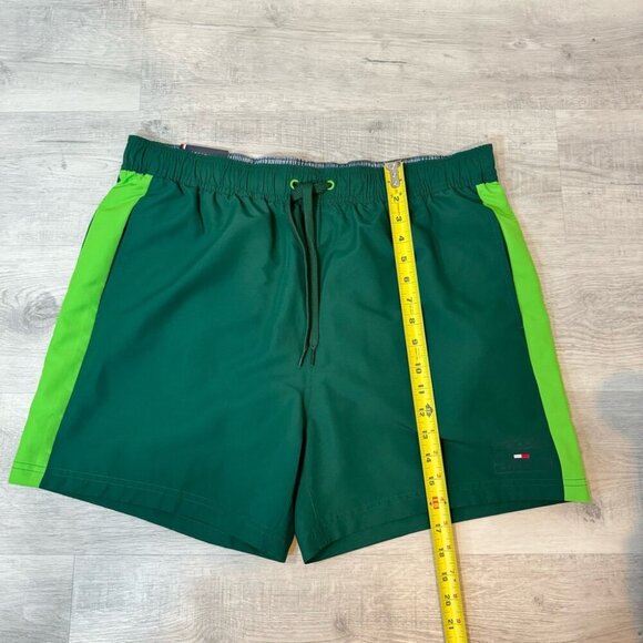 Tommy Hilfiger NWT Green Swim Trunks 5in inseam Size XL - Picture 6 of 12